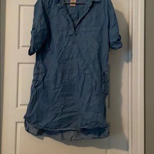 Jean jacket dress